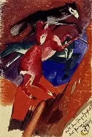 Aus den Jagdgefilden des Prinzen Jussuff - Franz Marc