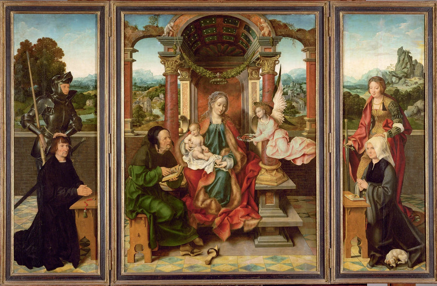 Autel ailé - Joos van Cleve
