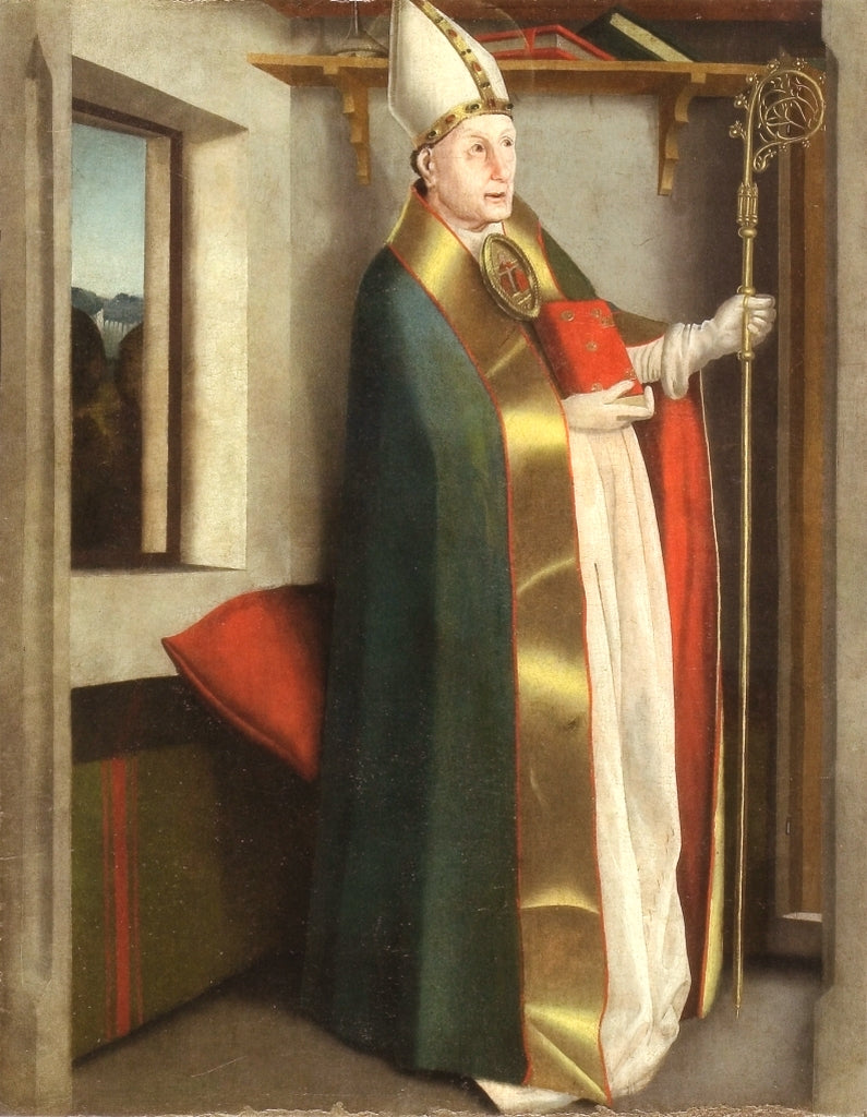 Autel Heilsspiegel - Augustinus - Konrad Witz image 1 reproduction de peinture à l’huile