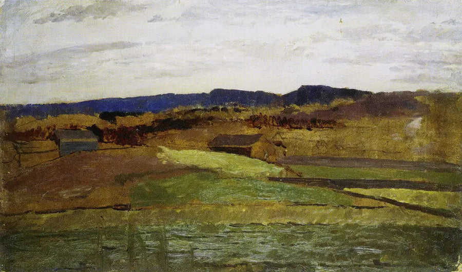 Automne à Asker - Edvard Munch
