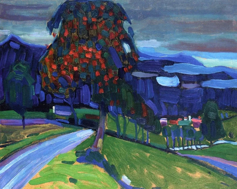Automne à Murnau - Vassily Kandinsky