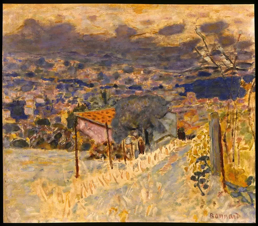 Automne au Cannet - Pierre Bonnard image 1 reproduction d’œuvre d’art à l’huile