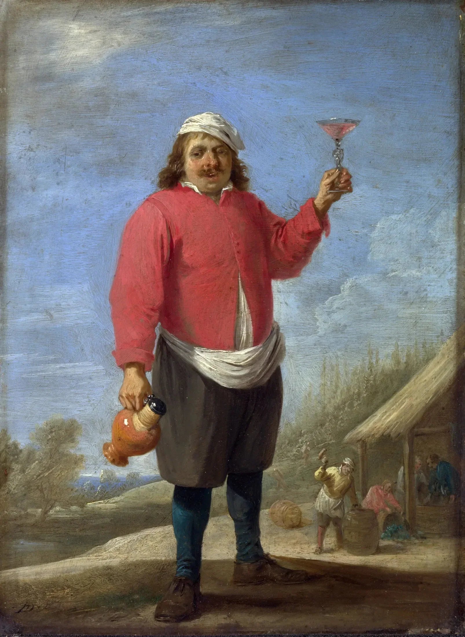 Automne - David Teniers le Jeune image 1 reproduction de peinture à l’huile