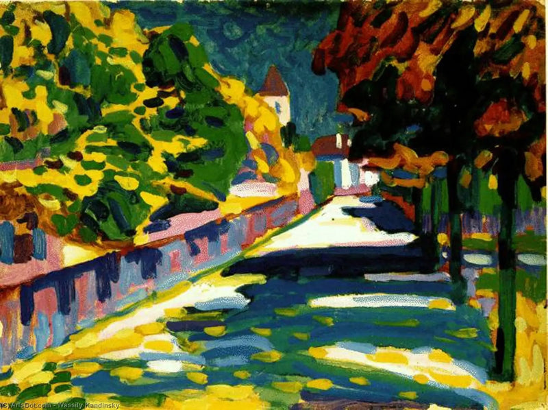 Automne en Bavière - Vassily Kandinsky