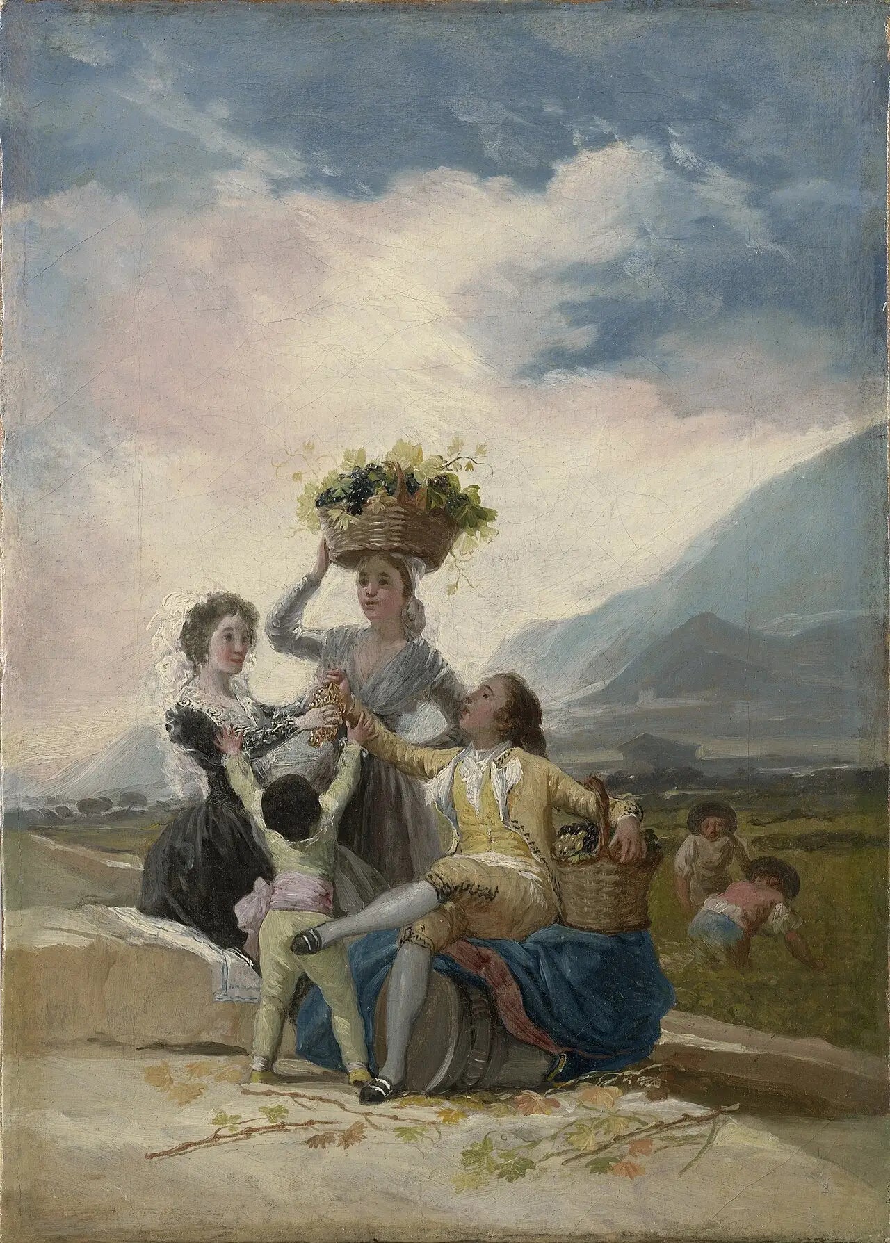Automne - Francisco de Goya image 1 tableau peint à l’huile sur toile