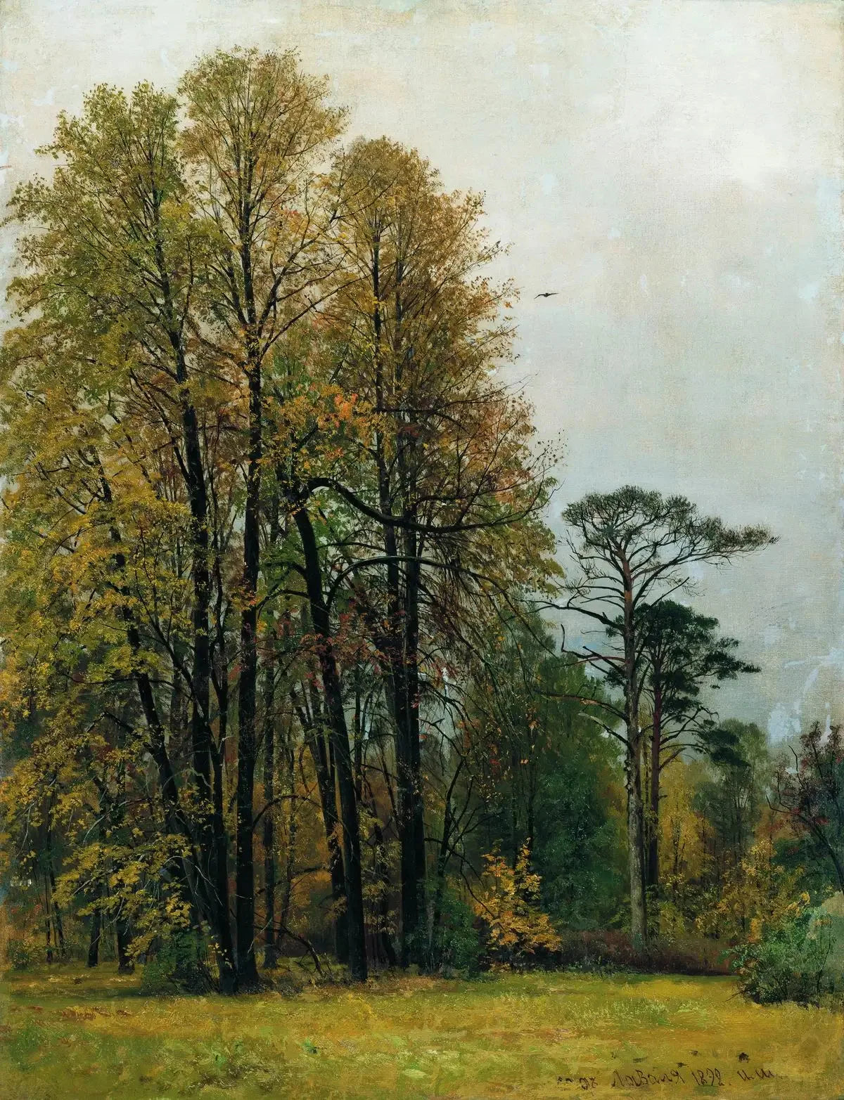 Automne - Ivan Chichkine image 1 copie de tableau peinte à la main