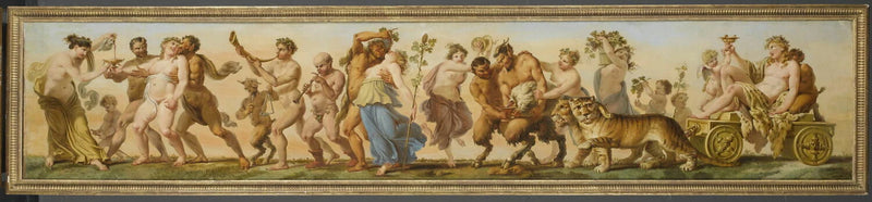 L'Automne (salon des saisons), procession avec char tiré par des tigres - Pierre-Paul Prud'hon