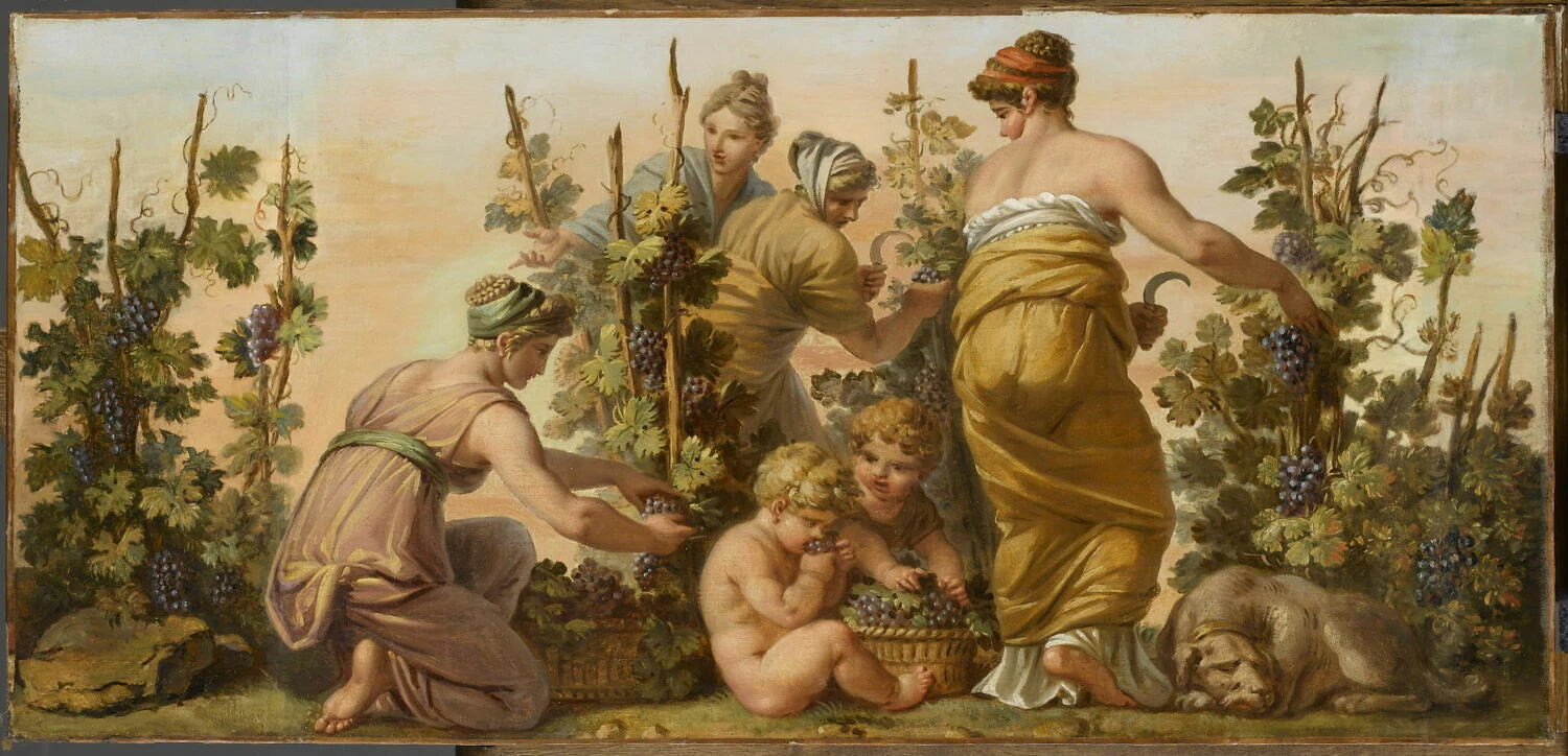 L'Automne (Salon des Saisons) : Les Vendanges, la cueillette - Pierre-Paul Prud'hon