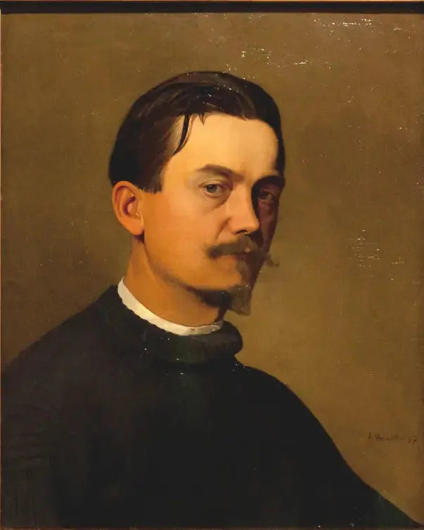 Autoportrait, 1897 - Félix Vallotton image 1 reproduction d’œuvre d’art à l’huile
