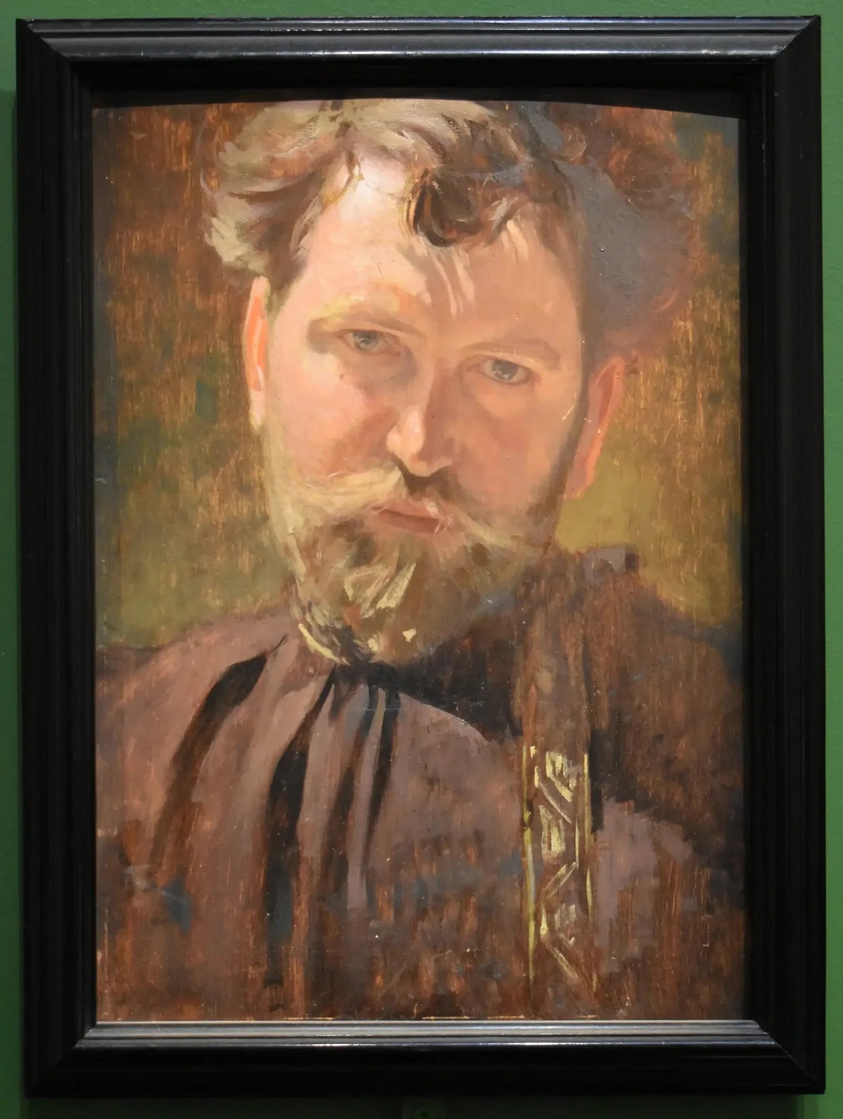 Autoportrait (1899) - Alphonse Mucha image 1 tableau peint à l’huile sur toile