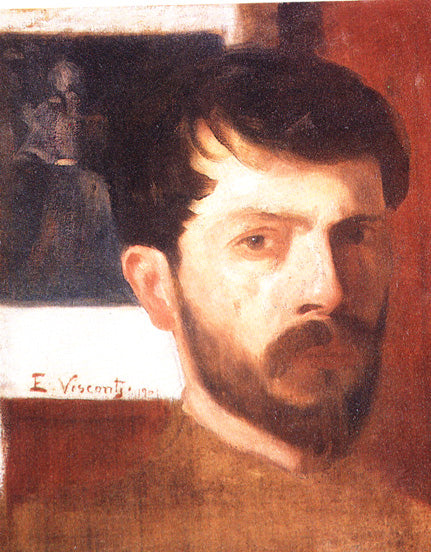 Autoportrait 1901 - Eliseu Visconti image 1 reproduction de peinture à l’huile