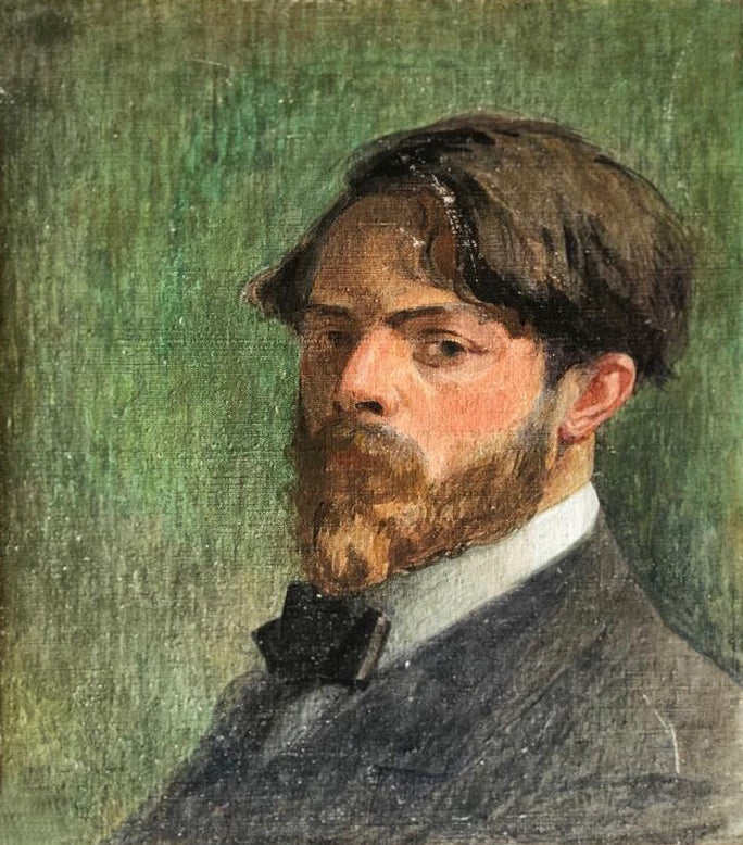 Autoportrait 1904 - Eliseu Visconti image 1 tableau peint à l’huile sur toile