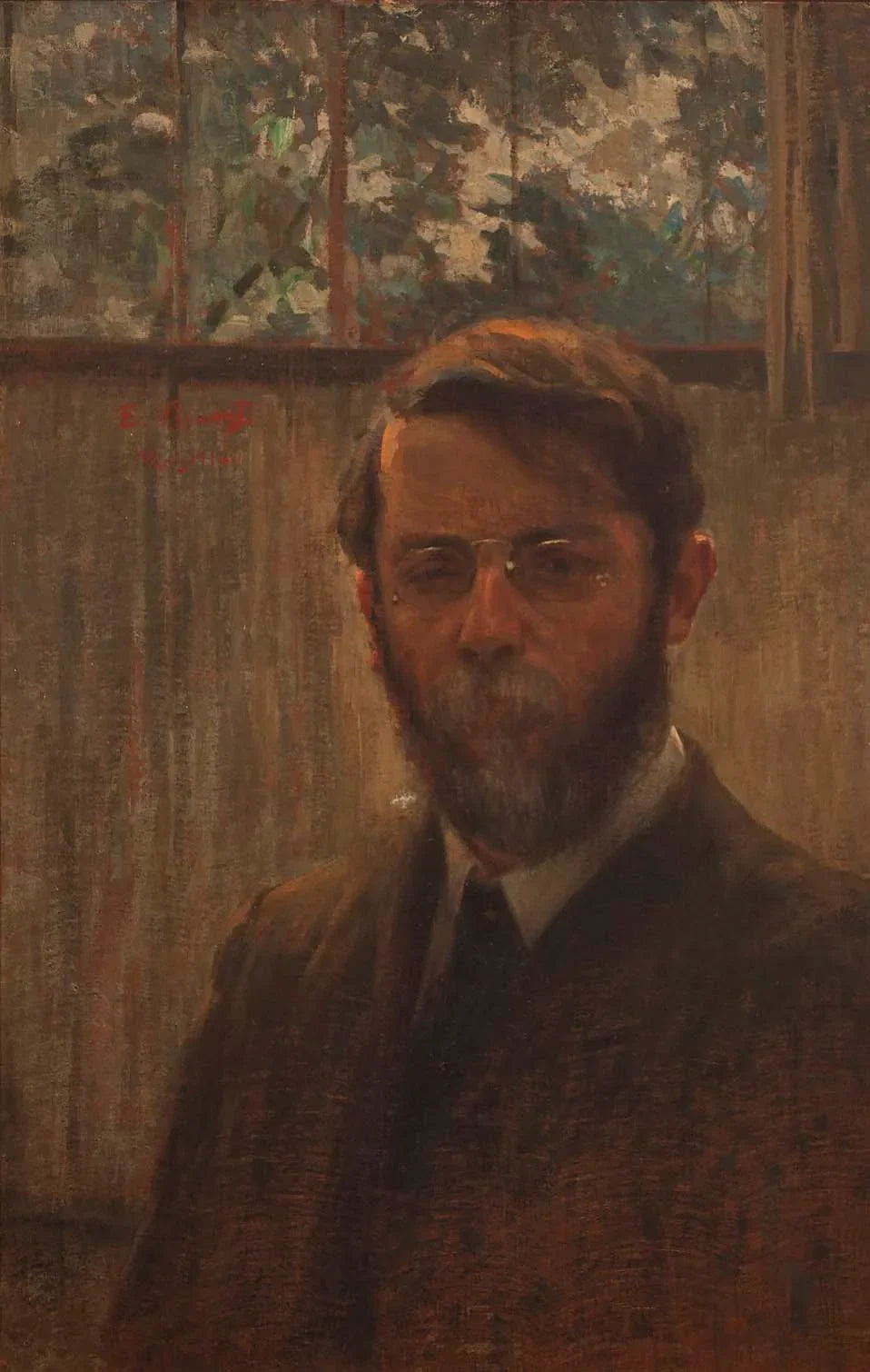 Autoportrait 1914 - Eliseu Visconti image 1 reproduction réalisée par Alpha Reproduction