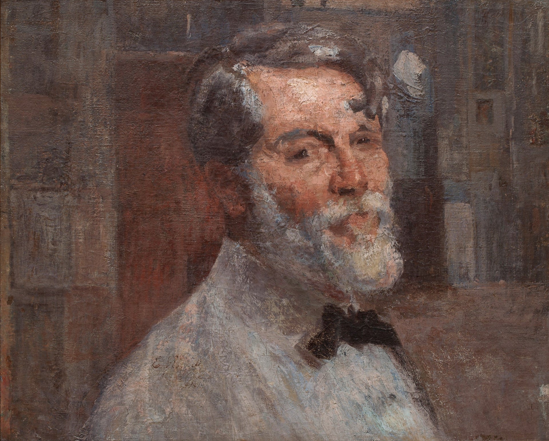 Autoportrait 1929 - Eliseu Visconti image 1 copie de tableau peinte à la main