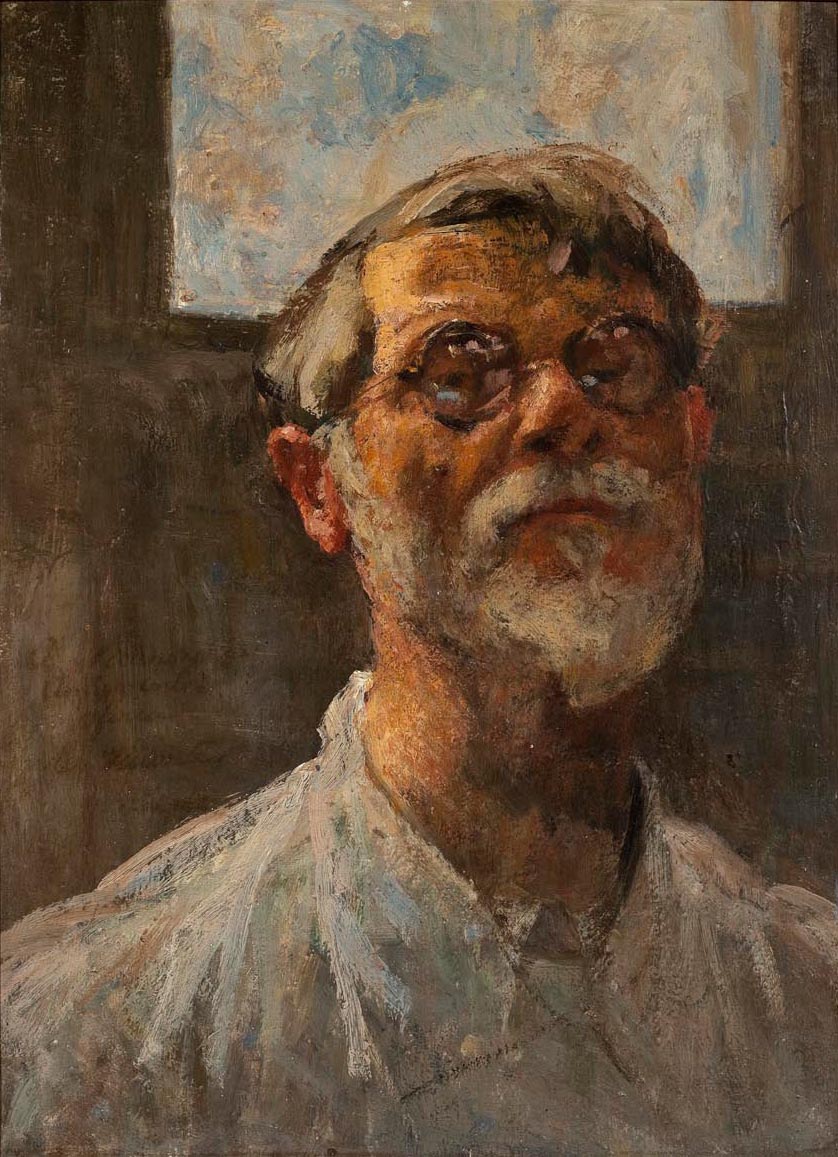 Autoportrait 1942 - Eliseu Visconti image 1 copie de tableau peinte à la main