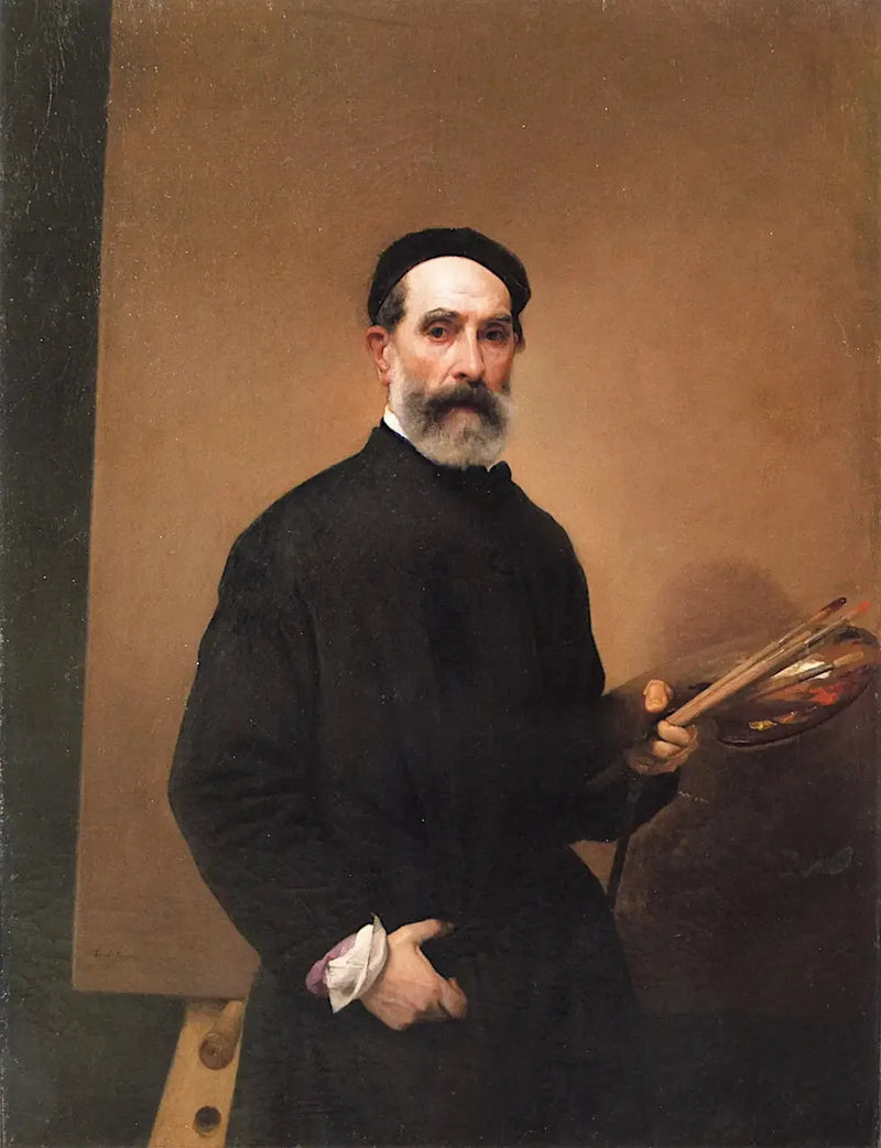 Autoportrait à 71 ans - Francesco Hayez