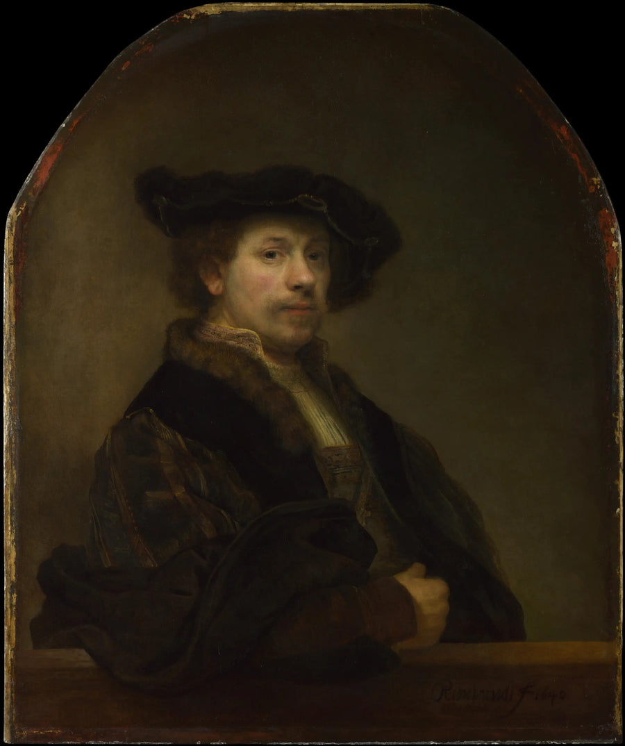 Autoportrait à l'âge de 34 ans - Rembrandt