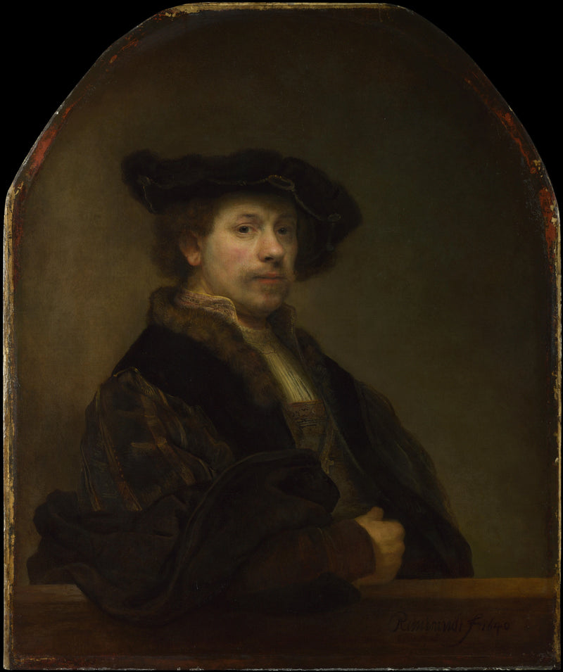 Autoportrait à l’âge de 34 ans – Rembrandt, 1640