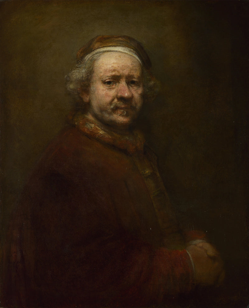 Autoportrait à l’âge de 63 ans – Rembrandt, 1669