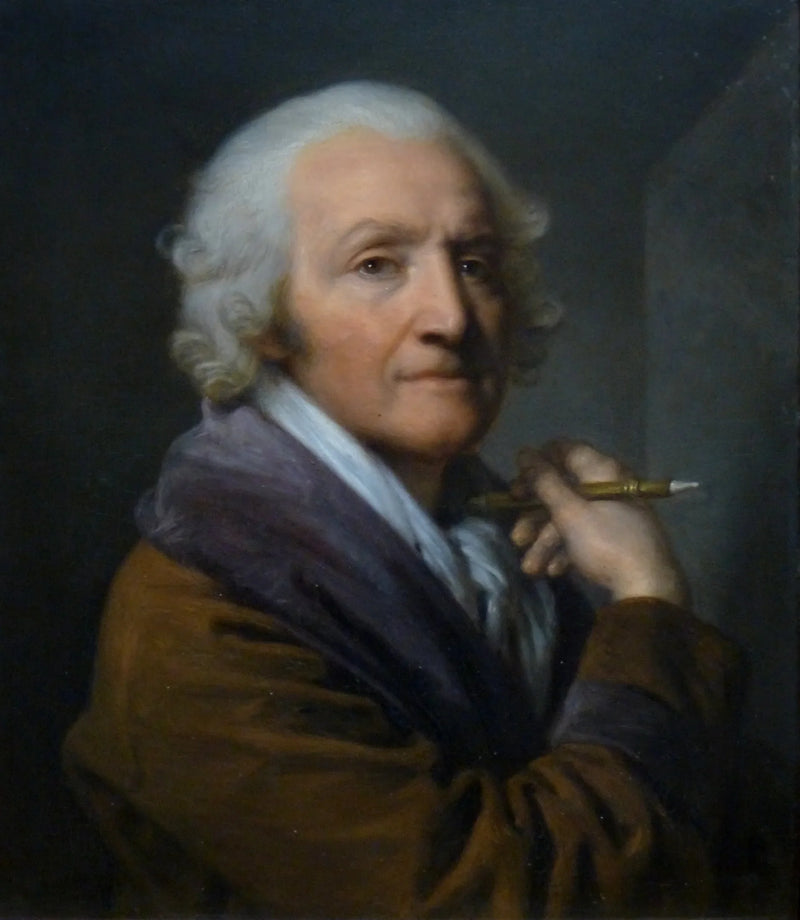 Autoportrait âgé - Jean-Baptiste Greuze