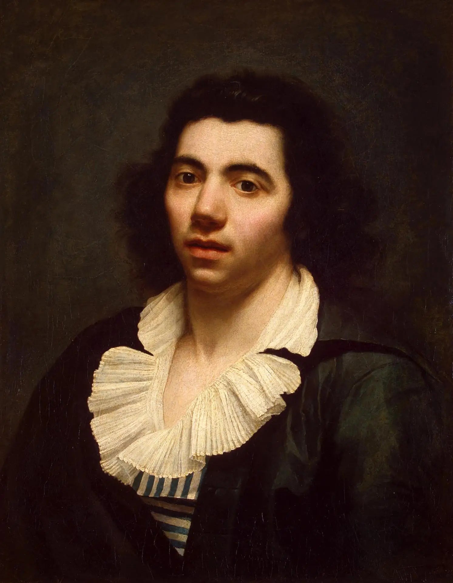 Autoportrait - Anne-Louis Girodet image 1 tableau peint à l’huile sur toile