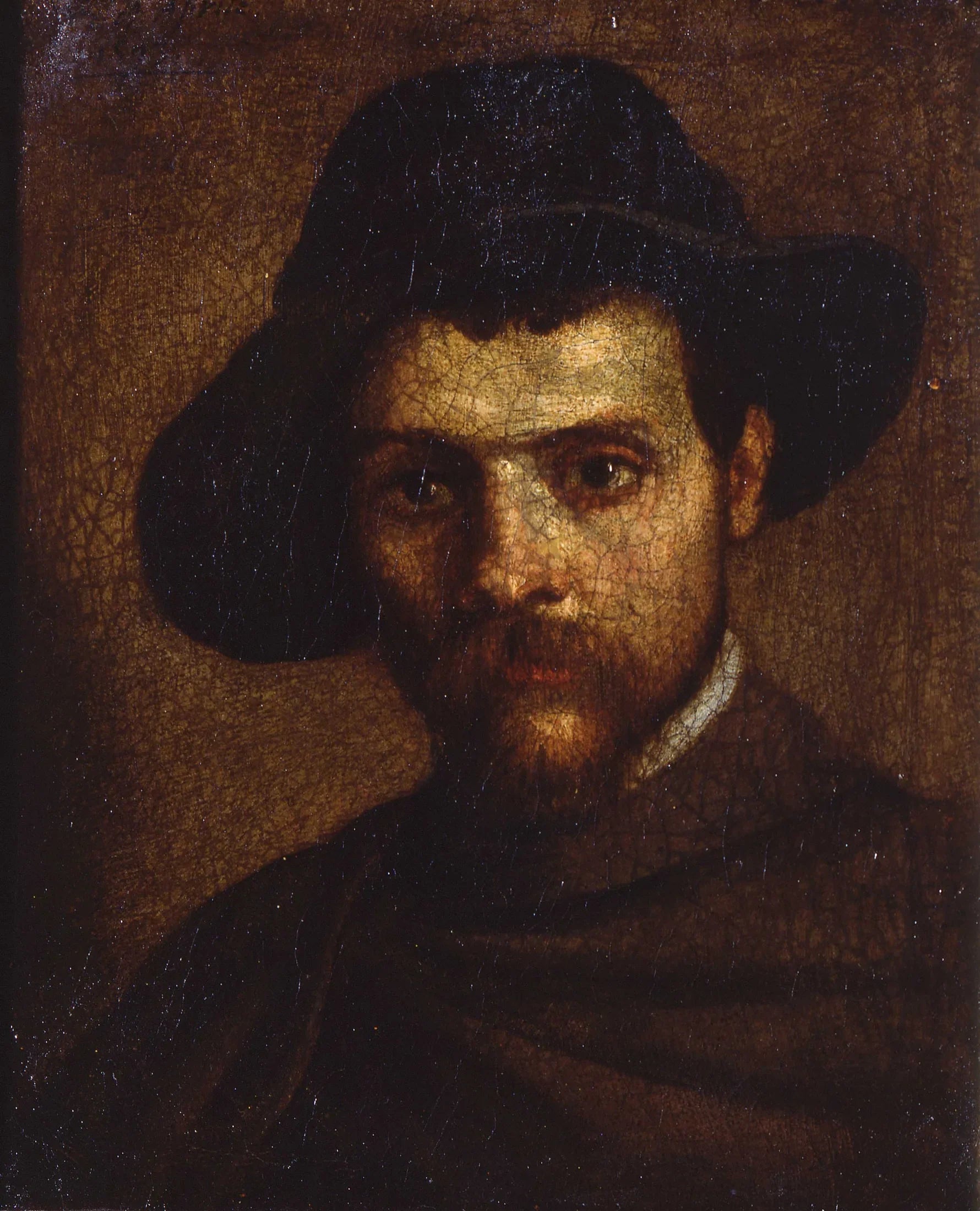 Autoportrait - Annibale Carracci image 1 tableau peint à l’huile sur toile
