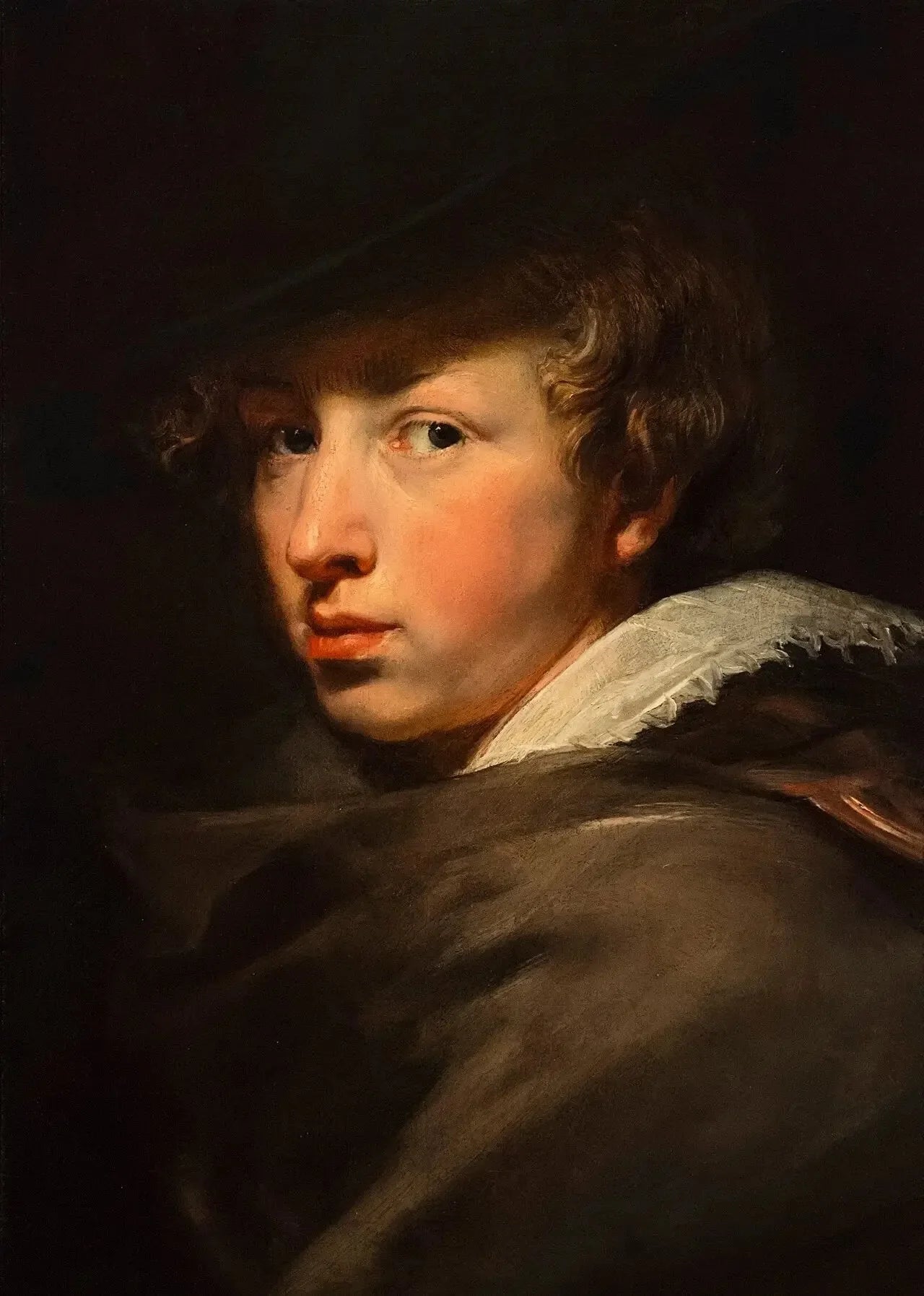 Autoportrait - Antoine van Dyck image 1 copie de tableau peinte à la main