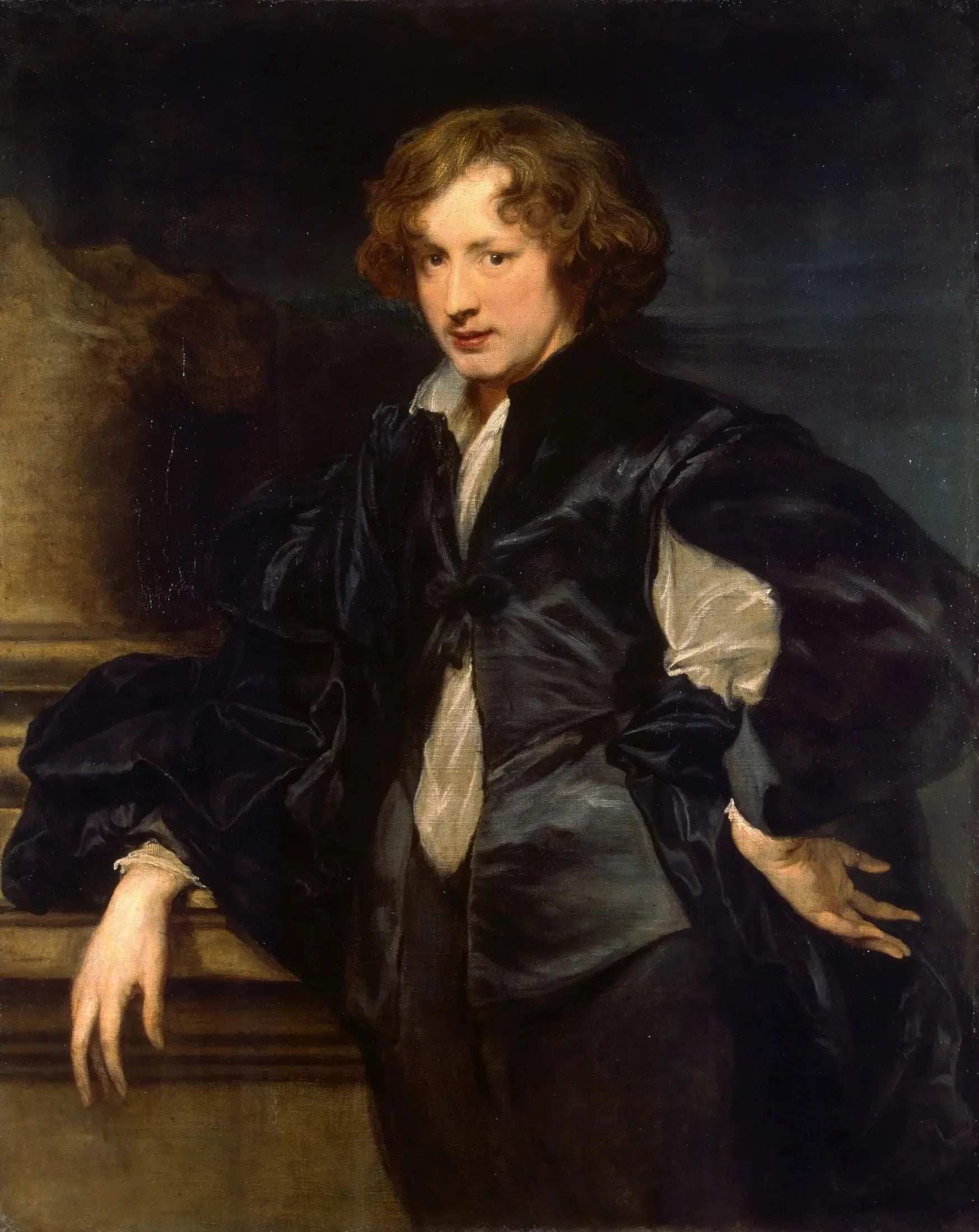 Autoportrait - Antoine van Dyck image 1 reproduction artisanale de tableau