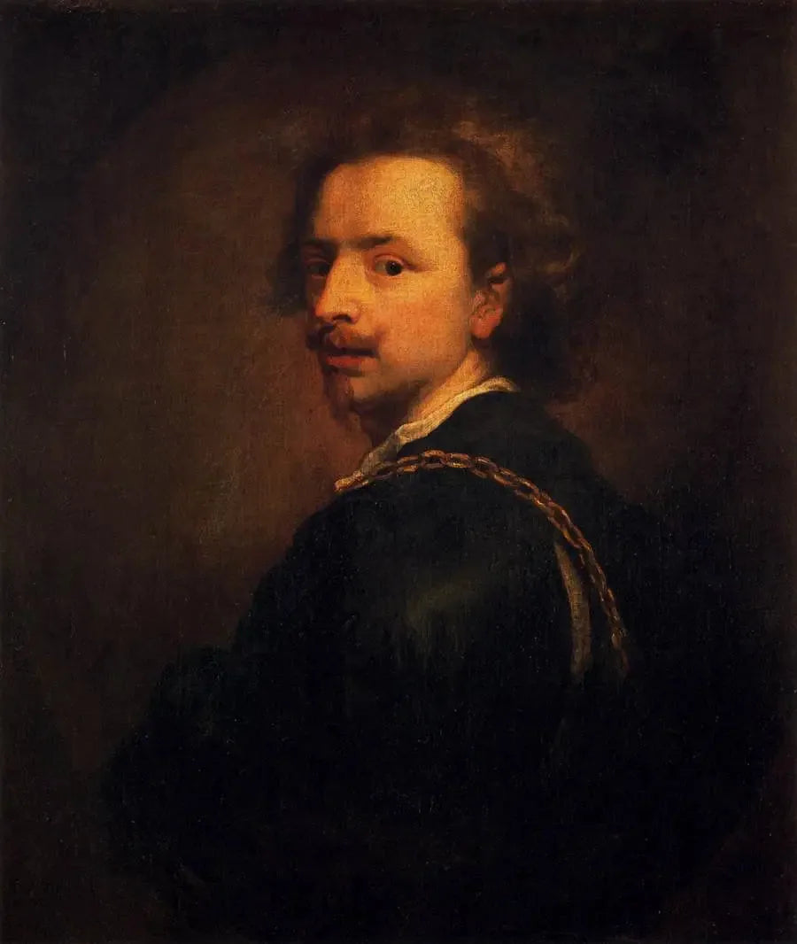 Autoportrait - Antoine van Dyck image 1 tableau peint à l’huile sur toile