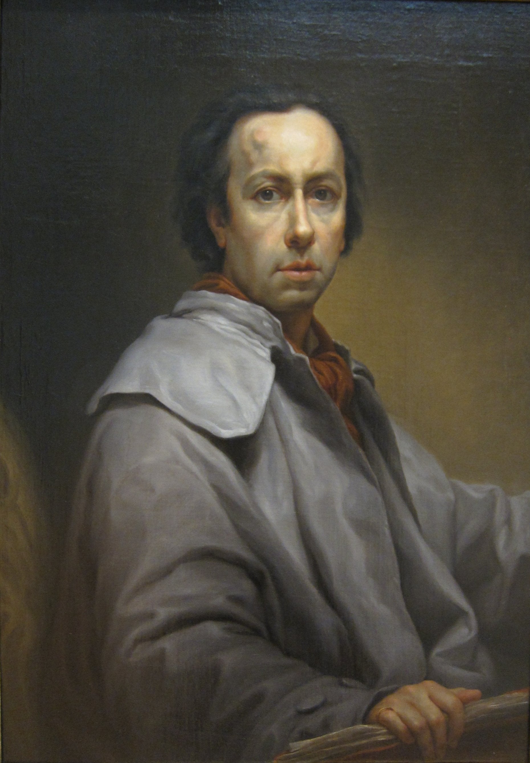 Autoportrait - Anton Raphael Mengs image 1 reproduction de peinture à l’huile