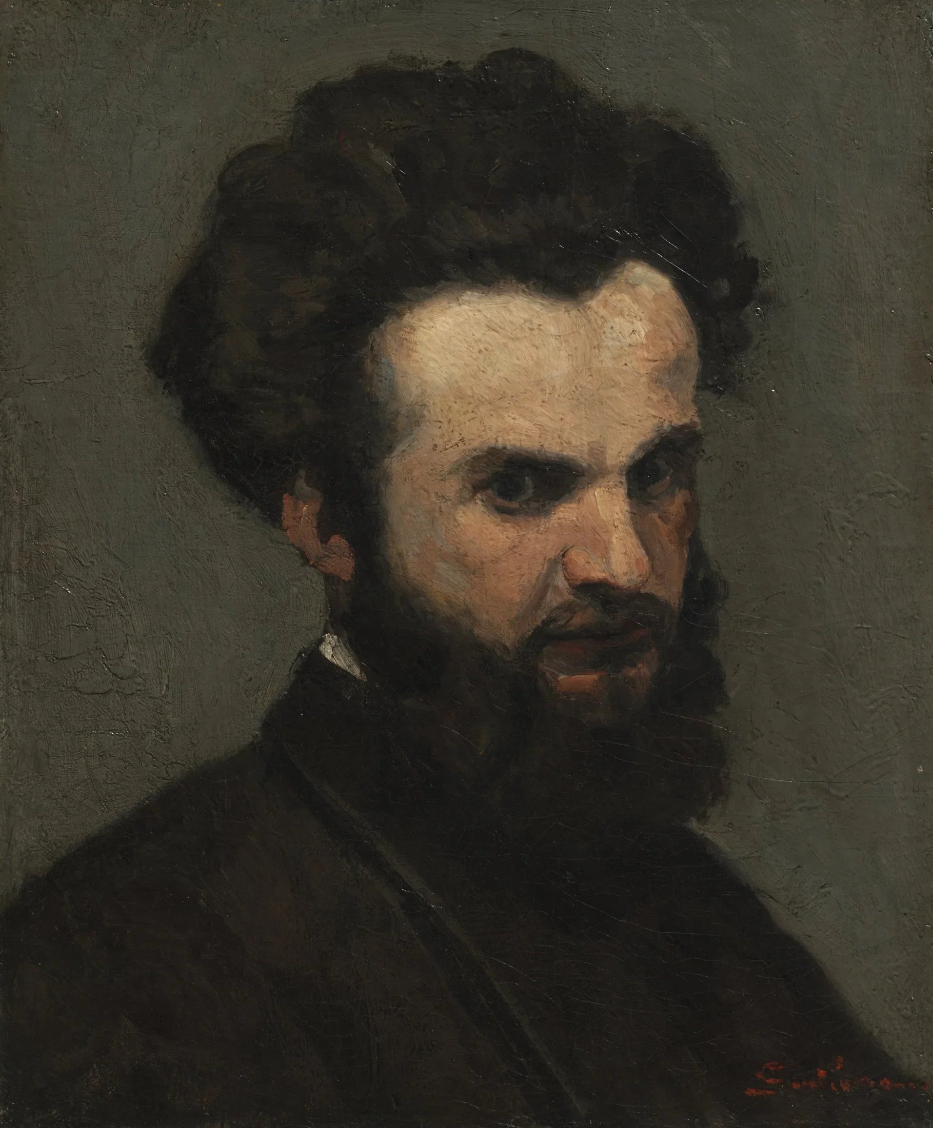 Autoportrait - Armand Guillaumin image 1 reproduction de peinture à l’huile