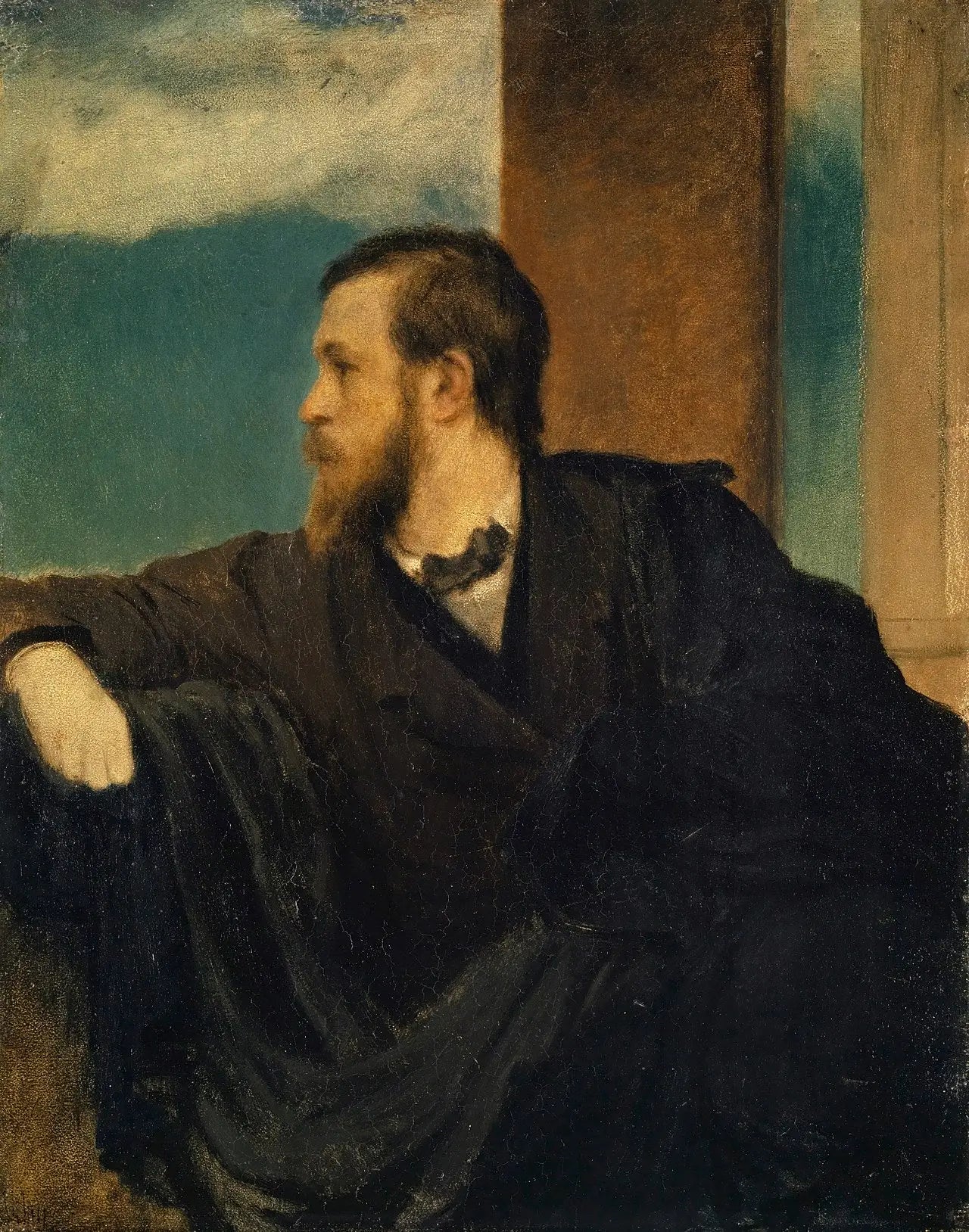 Autoportrait - Arnold Böcklin image 1 tableau peint à l’huile sur toile