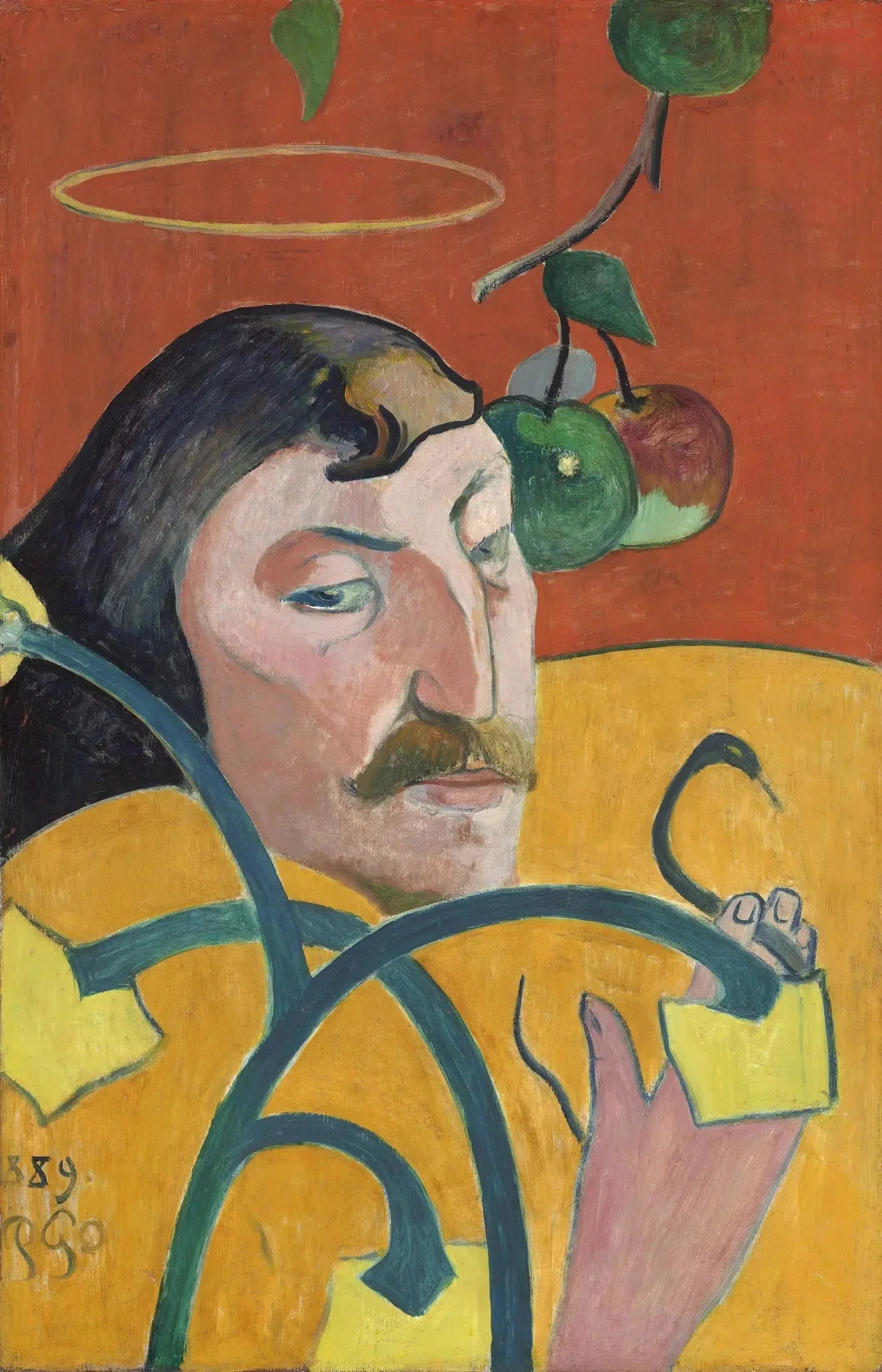 Autoportrait au Nimbe - Paul Gauguin image 1 reproduction réalisée par Alpha Reproduction