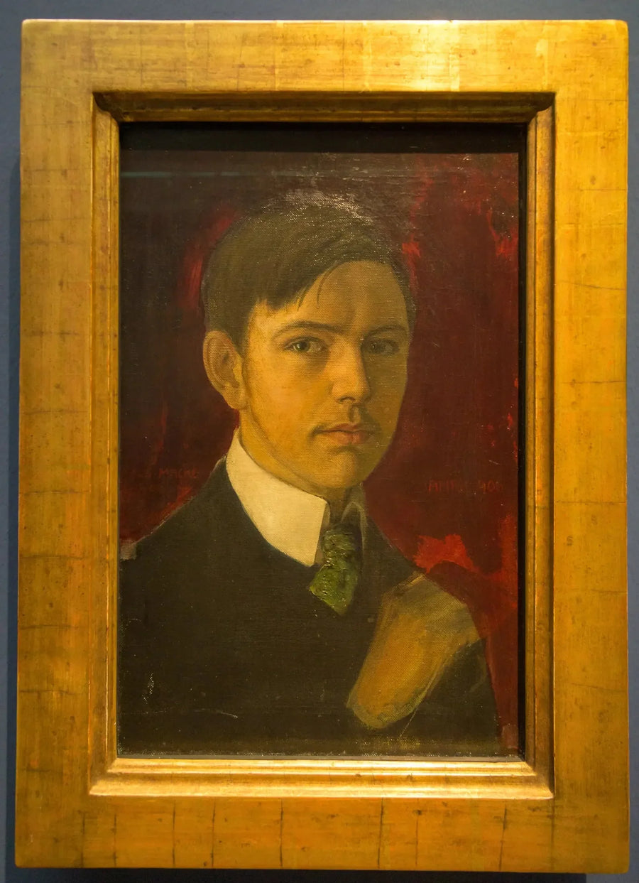 Autoportrait - August Macke