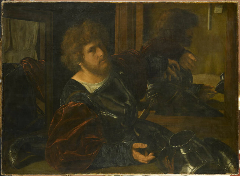 Autoportrait, autrefois dit Portrait de Gaston de Foix - Giovanni Gerolamo Savoldo