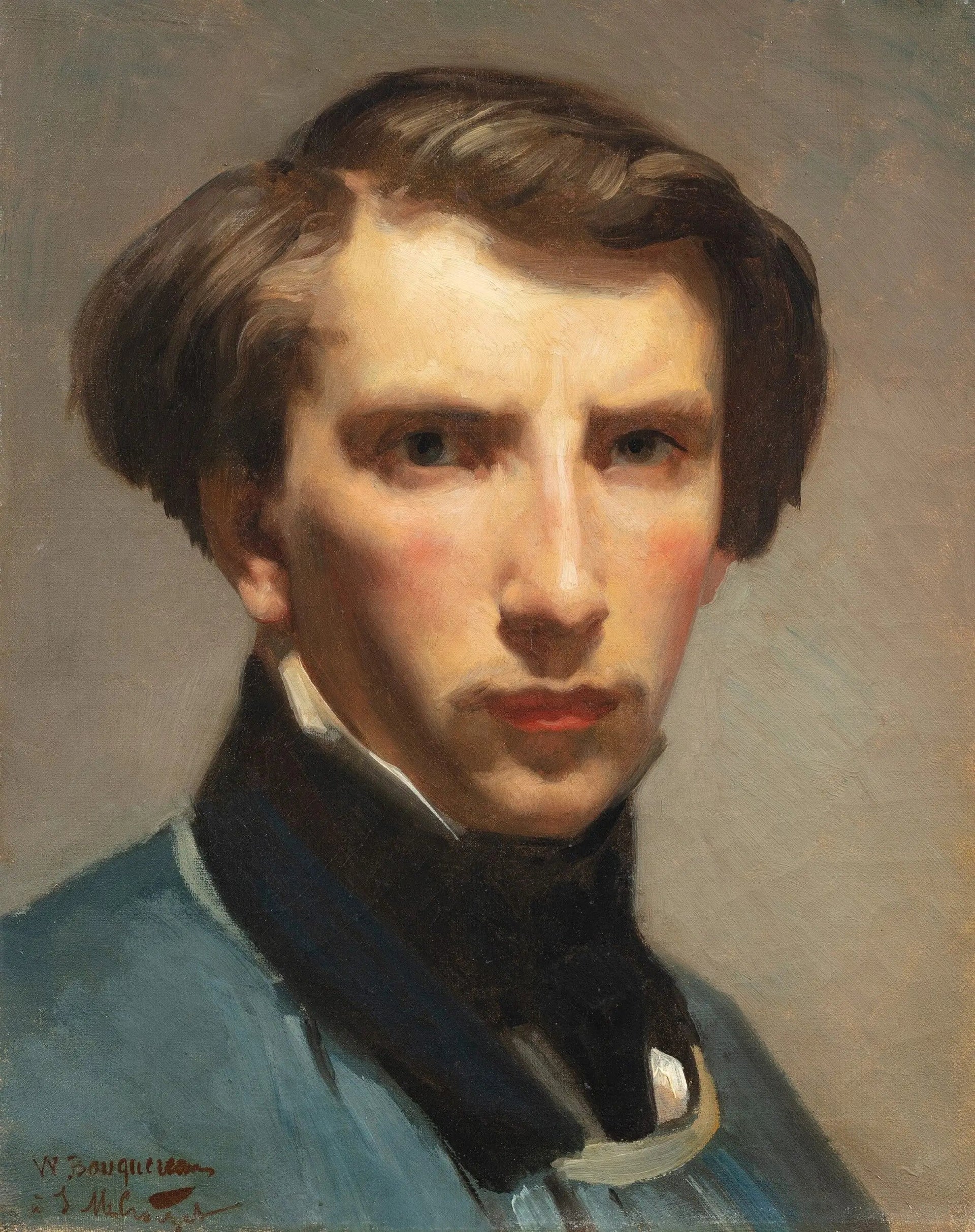 Autoportrait - Bouguereau image 1 reproduction de peinture à l’huile