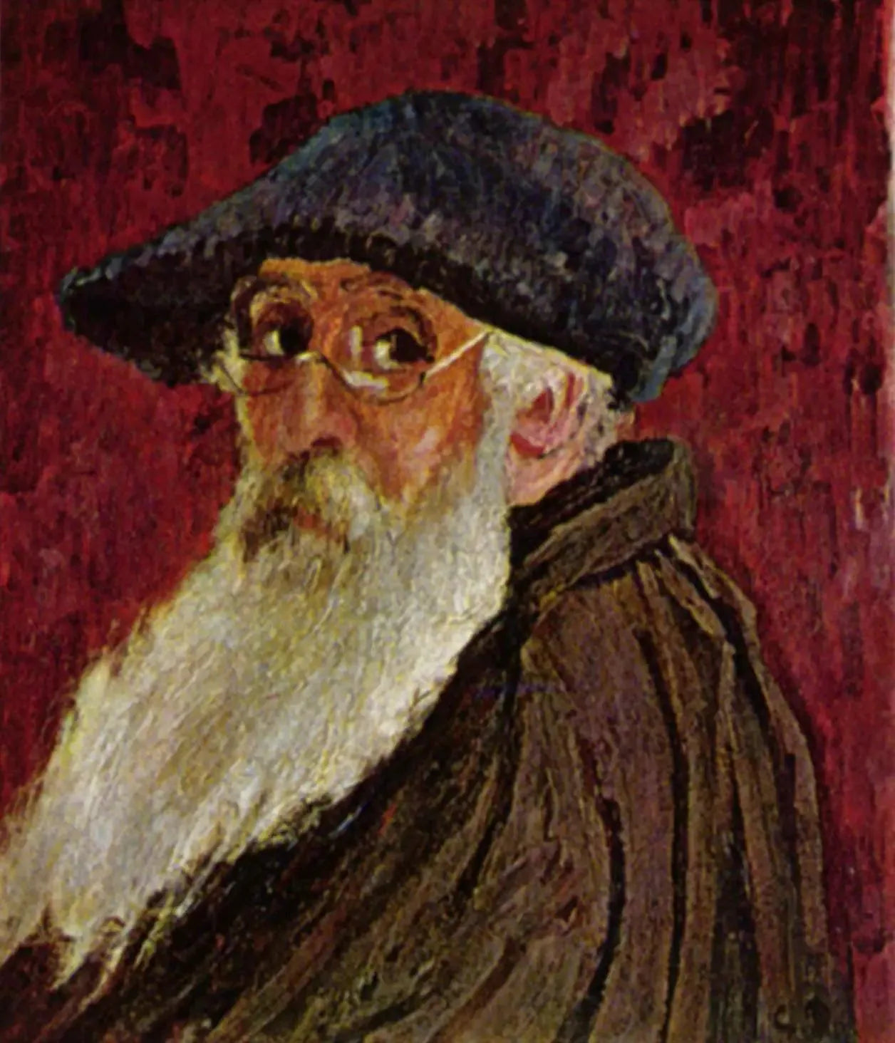 Autoportrait - Camille Pissarro image 1 reproduction réalisée par Alpha Reproduction