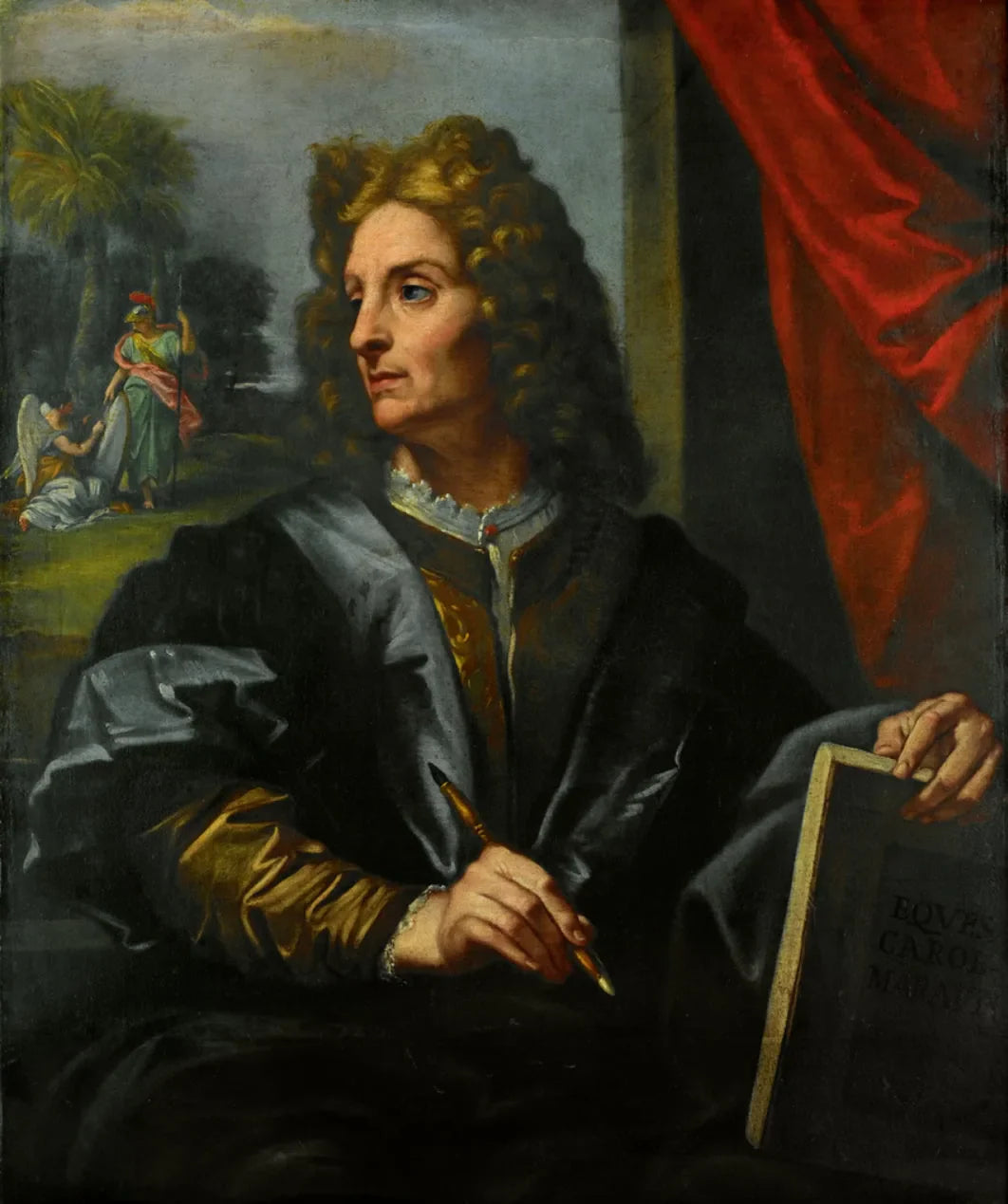 Autoportrait - Carlo Maratta image 1 reproduction réalisée par Alpha Reproduction