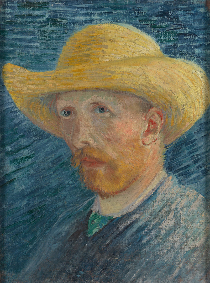 Autoportrait au chapeau de paille, F61v – Van Gogh