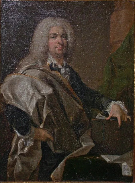 Autoportrait - Charles-Joseph Natoire image 1 copie de tableau peinte à la main