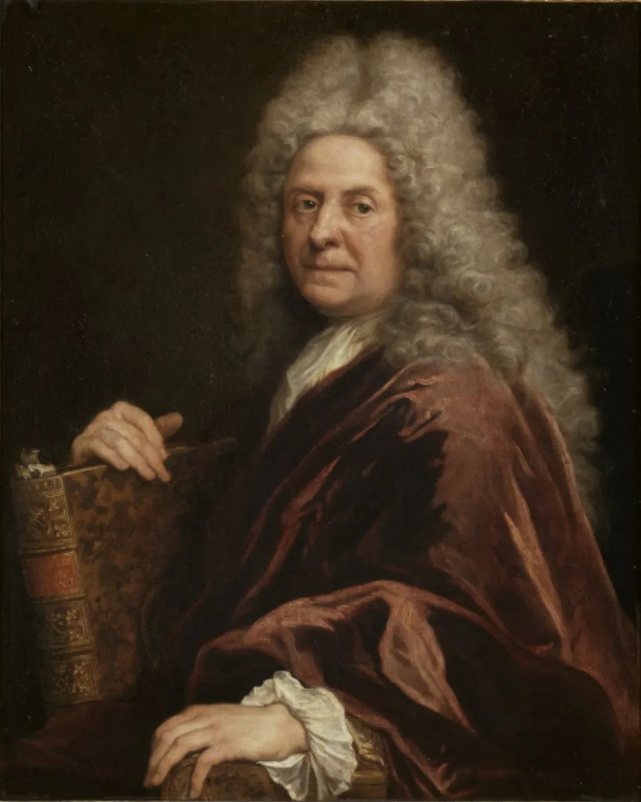 Autoportrait d'Antoine Coypel - Antoine Coypel image 1 copie peinte à la main à l’huile