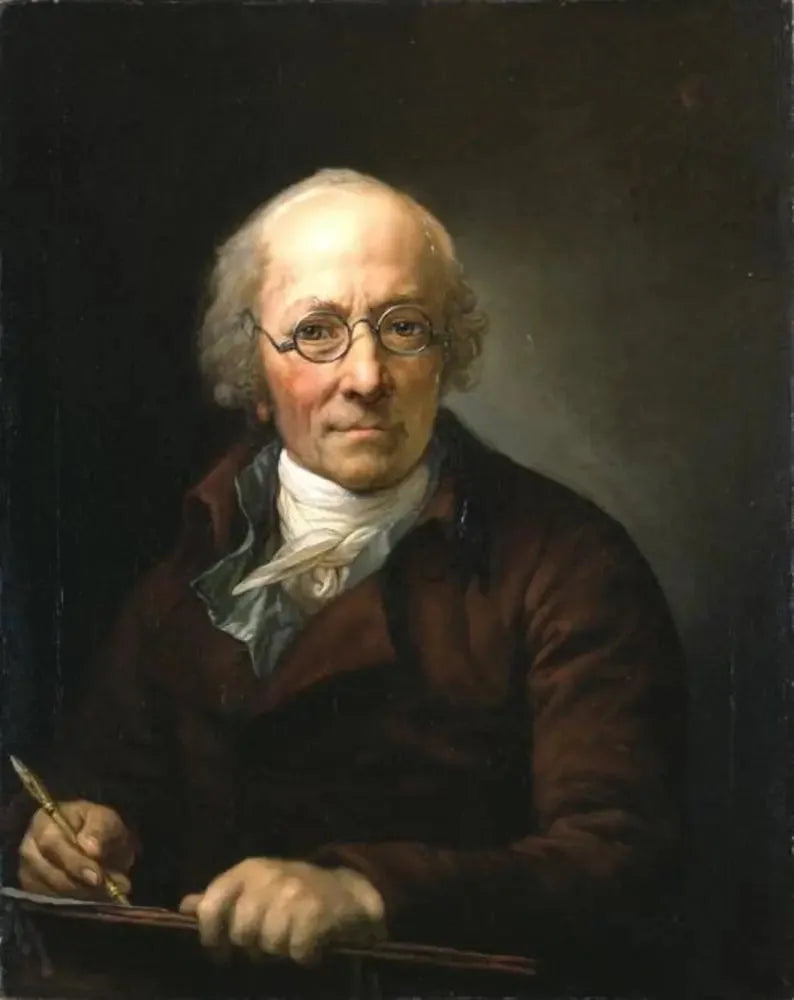Autoportrait d'Anton Graff (1736-1813) - Anton Graff image 1 reproduction artisanale de tableau