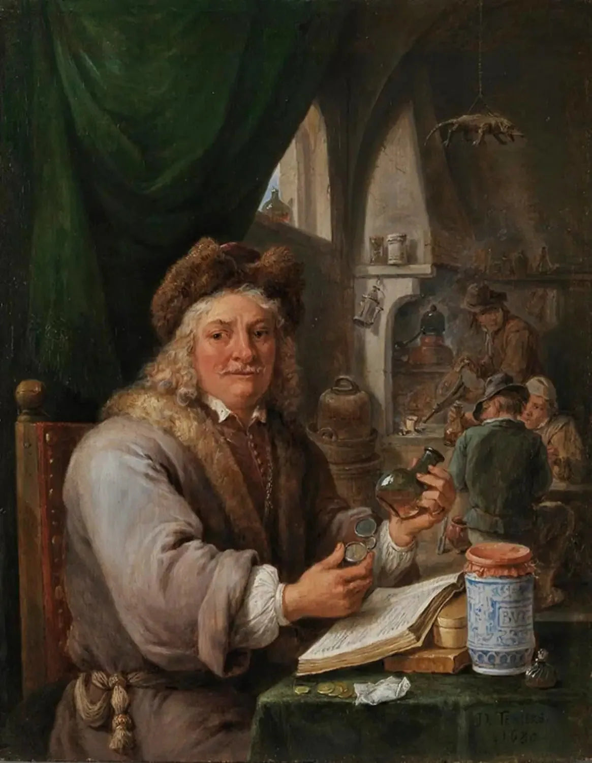 Autoportrait - David Teniers le Jeune image 1 reproduction d’œuvre d’art à l’huile