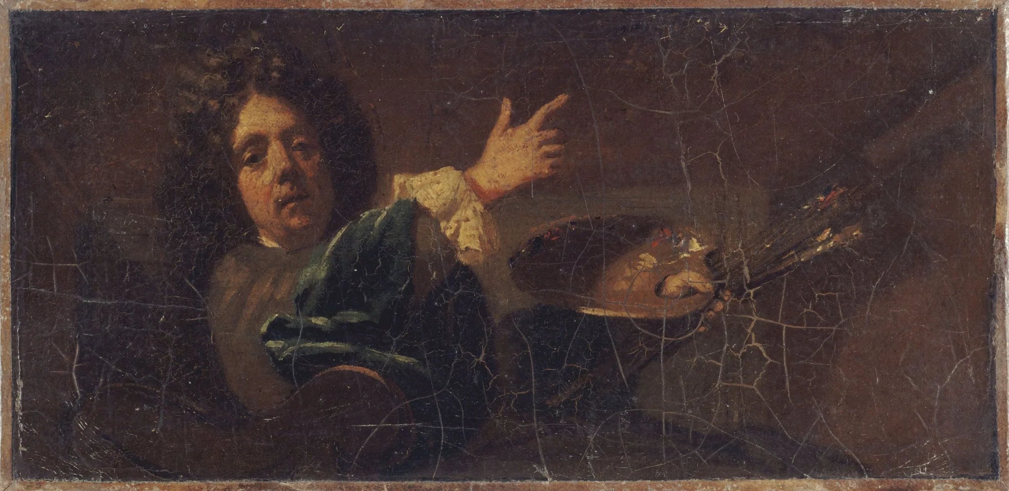 Autoportrait de Jean-Baptiste Jouvenet - Jean-Baptiste Jouvenet image 1 reproduction d’œuvre d’art à l’huile
