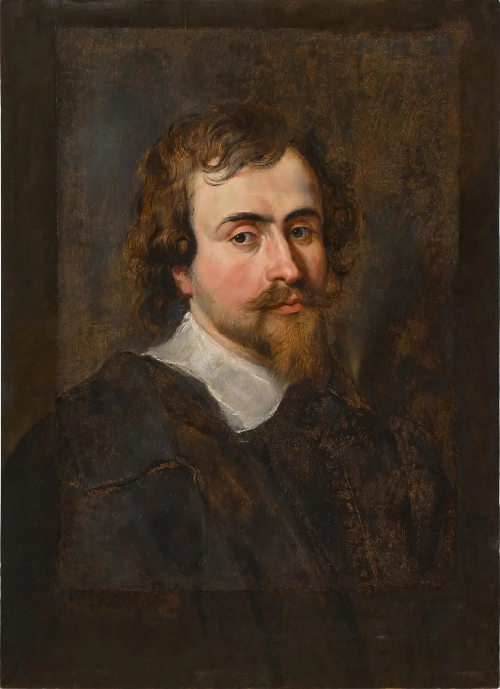 Autoportrait de l'artiste en jeune homme - Peter Paul Rubens image 1 tableau peint à l’huile sur toile