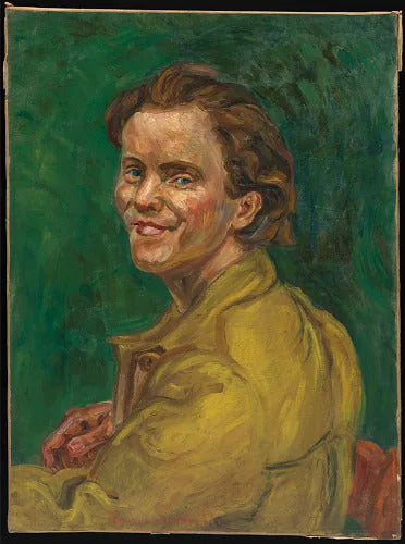 Autoportrait de Morgan Russell - Morgan Russell image 1 copie peinte à la main à l’huile