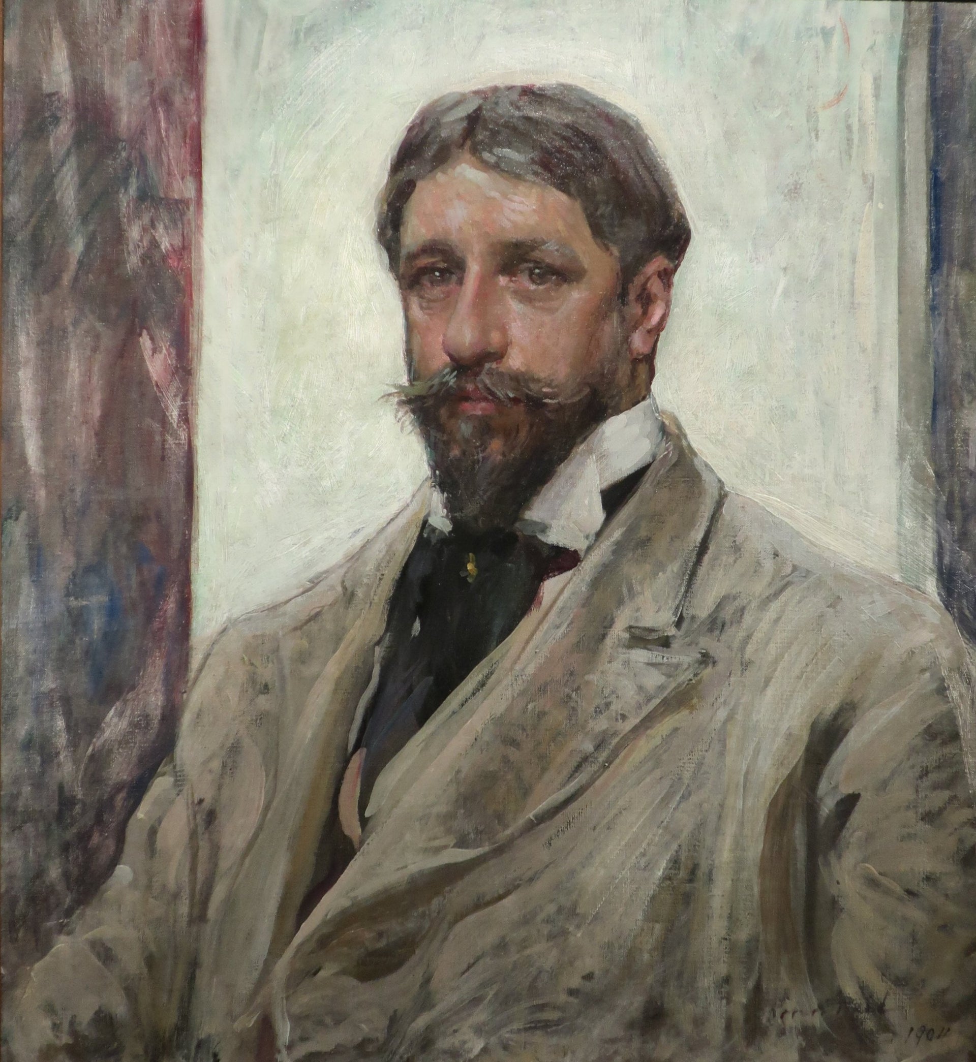 Autoportrait de Robert Lewis Reid - Robert Lewis Reid image 1 reproduction réalisée par Alpha Reproduction