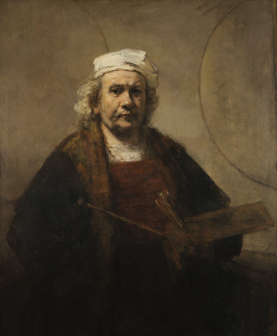 Autoportrait aux deux cercles – Rembrandt
