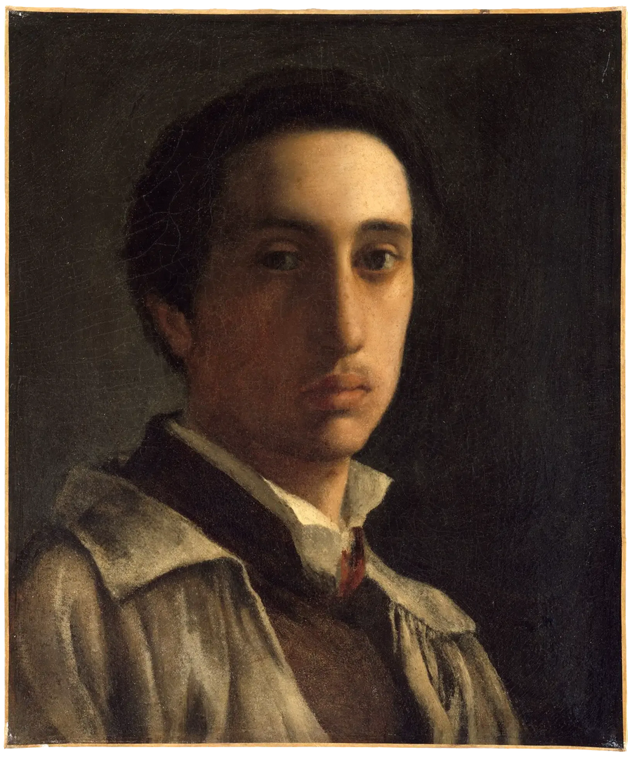 Autoportrait - Edgar Degas