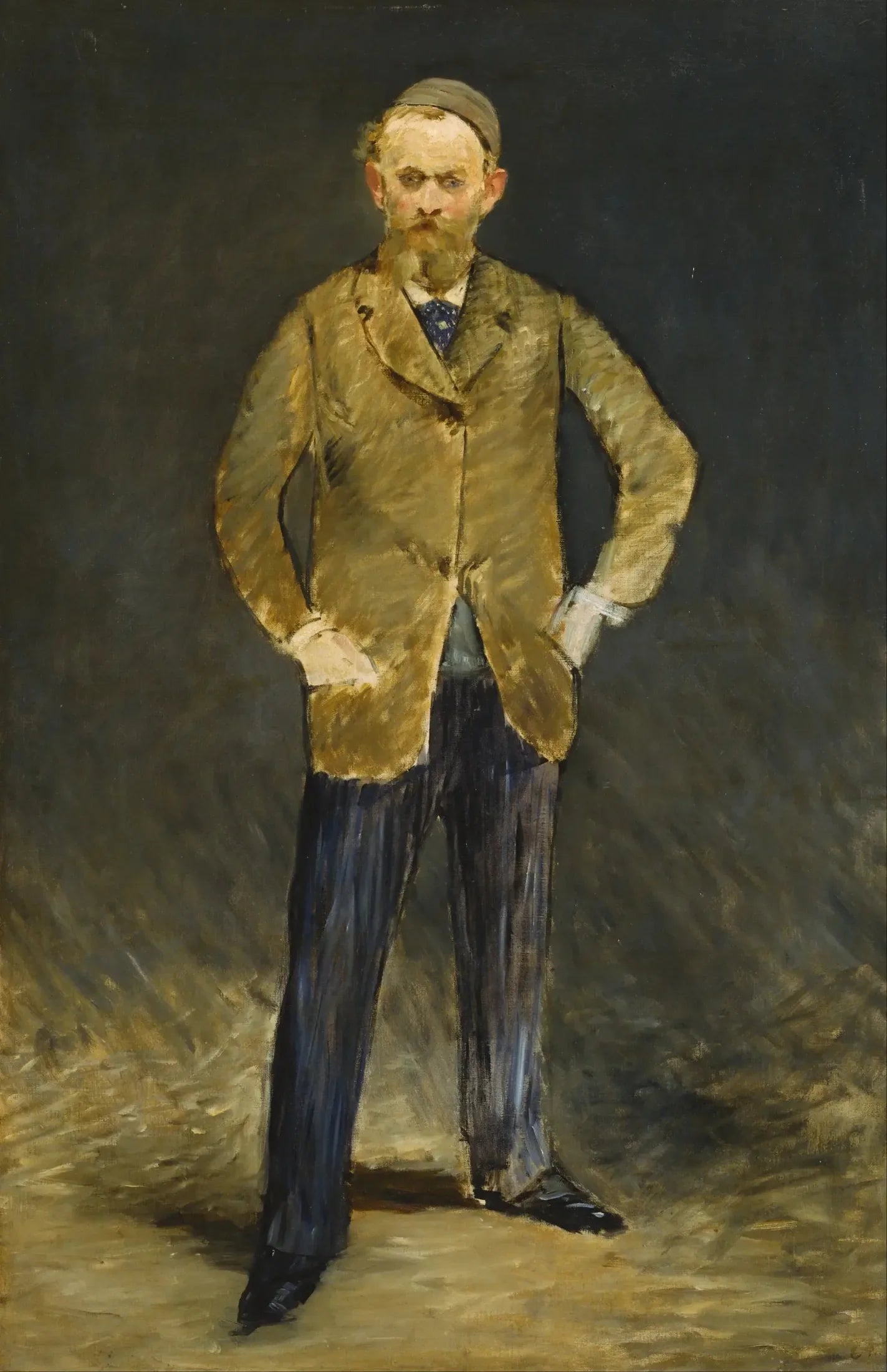 Autoportrait - Édouard Manet image 1 reproduction artisanale de tableau